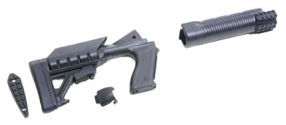 Picture of Archangel Aa500 Tactical Pistol Grip Stock Black Synthetic 6 Position Formossberg 500, 590 