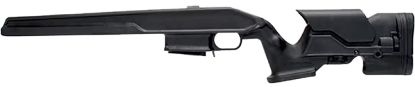 Picture of Archangel Aa700b Precision Stock Black Synthetic Fixed With Aluminum Bed Block & Adjustable Cheek Riser For Remington 700 Short Action 