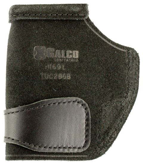 Picture of Galco Tuc444b Tuck-N-Go 2.0 Iwb Black Leather Uniclip/Stealth Clip Fits Springfield Xd/Mod. 2 Ambidextrous 