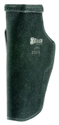 Picture of Galco Sto224b Stow-N-Go Iwb Black Leather Compatible W/ Glock 31/17 Gen1-5/22 Gen1-5 Belt Clip Mount Right Hand 