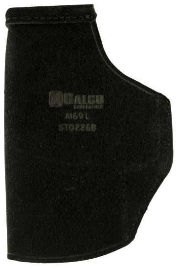 Picture of Galco Sto226b Stow-N-Go Iwb Black Leather Belt Clip Fits Glock 19 Gen1-5/19X/23 Gen2-5 Right Hand 