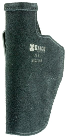 Picture of Galco Sto248b Stow-N-Go Iwb Black Leather Belt Clip Fits Sig P220/P226/Browning Bda Right Hand 