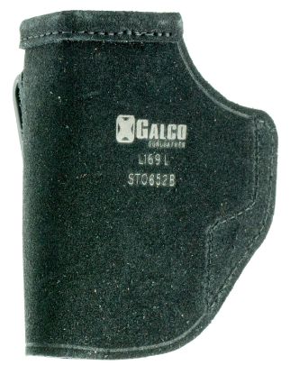 Picture of Galco Sto652b Stow-N-Go Iwb Black Leather Belt Clip Fits S&W M&P Shield/Walther Pps/S&W M&P Shield 2.0 Right Hand 