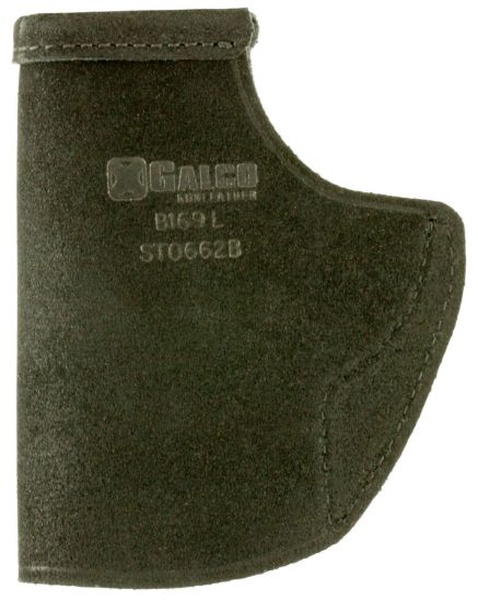 Picture of Galco Sto662b Stow-N-Go Iwb Black Leather Belt Clip Fits Springfield Xds Right Hand 