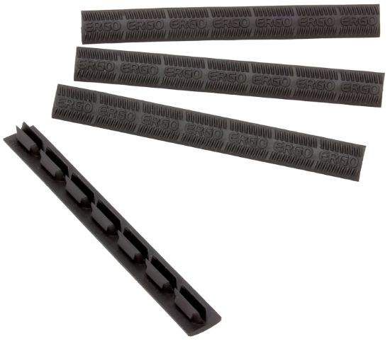 Picture of Ergo 4330Bk Wedgelok Slot Cover Black Rubber, 7 Slot Low Profile W/Aggressive Texture 4 Per Pack 