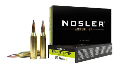 Picture of Nosler 40050 Ballistic Tip 243 Win 90 Gr Spitzer Ballistic Tip 20 Per Box/ 10 Case 