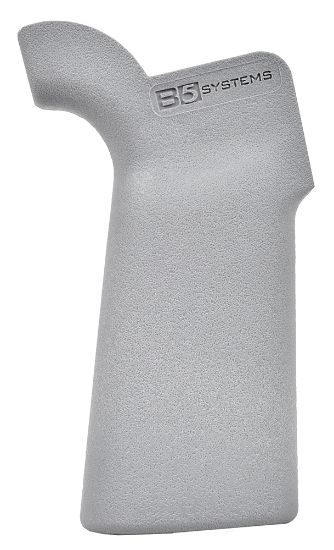 Picture of B5 Systems Pgr1118 Type 23 P-Grip Gray Polymer, Aggressive Textured, Fits Ar-Platform 