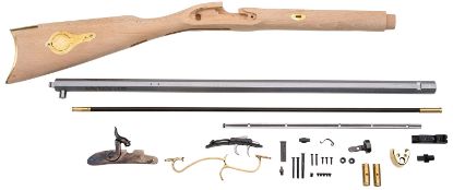 Picture of Traditions Krc52408 St. Louis Hawken Rifle Kit 50 Cal 28" Sidelock Action 