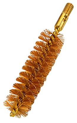 Picture of Traditions A1278 Cleaning Brush .50-.54 Cal Muzzleloader Firearm 10/32 Thread Brass Bronze Bristles 