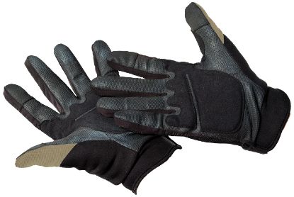 Picture of Caldwell 1071004 Ultimate Shooting Gloves Tan Small/Med Velcro 