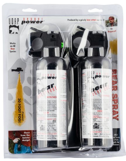 Picture of Udap Bs2 Bear Spray Oc Pepper Range 30 Ft 7.90 Oz 2 Pack 