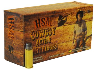 Picture of Hsm 385N Cowboy Action 38 Special 158 Gr Round Nose Flat Point 50 Per Box/ 10 Case 