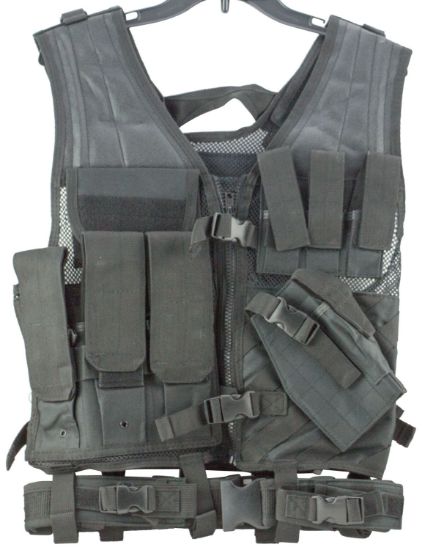 Picture of Ncstar Ctv2916b Tactical Med-2Xl Pvc/Mesh Webbing 