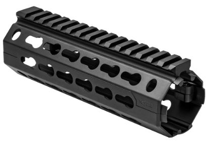 Picture of Ncstar Vmarkmc Keymod Handguard Carbine Length Aluminum Black Anodized 6.50" For Ar-15, M4 