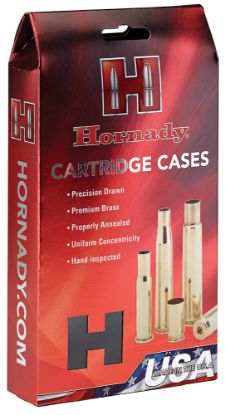 Picture of Hornady 8604 Unprimed Cases Cartridge 204 Ruger Rifle Brass 