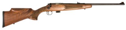Picture of Crickett Ksa20020 Model 722 Classic Youth 22 Lr 7+1 20" Blued Button-Rifled Target Barrel & Steel Receiver, Fixed Front/Adjustable Rear Sights, Walnut Stock W/13.50" Lop, Rebounding Firing Pin Safety 