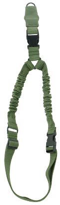 Picture of Aim Sports Aops01g One Point Sling Made Of Green Elastic Webbing With 26" Oal, 1.25" W & Bungee Design For Rifles 