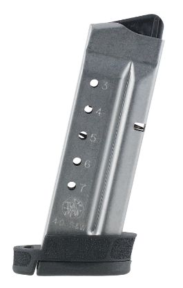 Picture of Smith & Wesson 3009877 M&P Shield 7Rd Magazine 40S&W Blued 