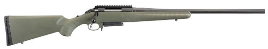 Picture of Ruger 26922 American Predator Full Size 6.5 Grendel 10+1 22" Matte Black Threaded Barrel, Matte Black Picatinny Rail Steel Receiver, Moss Green Fixed Synthetic Stock 