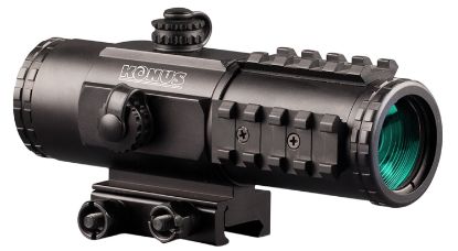 Picture of Konus 7203 Pts2 Matte Black 3X 30 Mm 2.8 Moa Red/Blue Bdc Dual Illuminated Reticle 