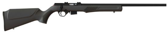 Picture of Rossi Rb17h2111 Rb17 Full Size 17 Hmr 5+1, 21" Matte Black Button Rifled Free Floating Steel Barrel, Matte Black Stainless Steel Receiver, Black Fixed Monte Carlo Stock, Right Hand 