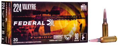 Picture of Federal F224vlkmsr1 Fusion Msr 224 Valkyrie 90 Gr Fusion Soft Point 20 Per Box/ 10 Case 