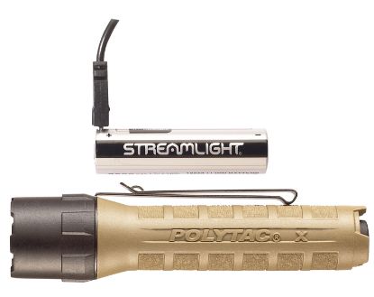 Picture of Streamlight 88612 Polytac X Usb Coyote 35/260/600 Lumens White Led 