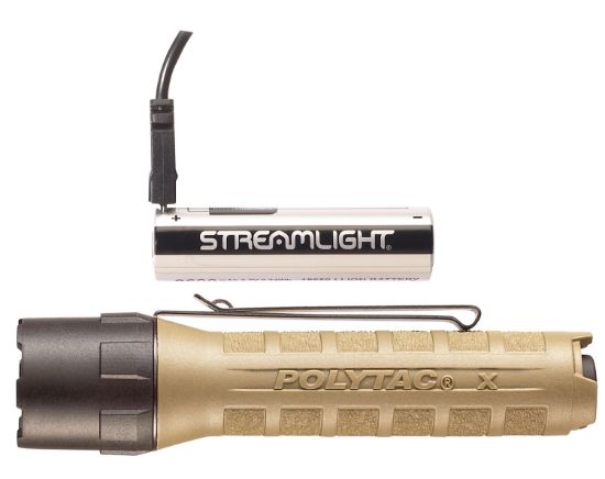 Picture of Streamlight 88612 Polytac X Usb Coyote 35/260/600 Lumens White Led 