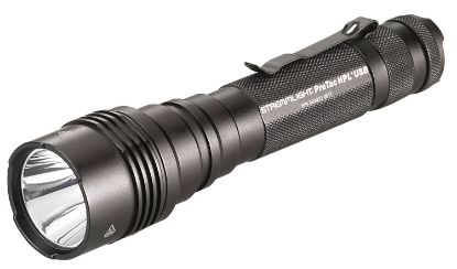 Picture of Streamlight 88076 Protac Hpl Usb Flashlight Black Anodized 65/400/1000 Lumens White Led 