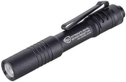 Picture of Streamlight 66601 Microstream Usb Pocket Light Black Anodized 50/250 Lumens White C4 Led 