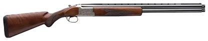 Picture of Browning 018142305 Citori White Lightning 12 Gauge With 26" Polished Blued Barrel, 3" Chamber, 2Rd Capacity, Silver Nitride Metal Finish & Gloss Oil Black Walnut Stock Right Hand (Full Size) 