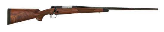 Picture of Winchester Repeating Arms 535203229 Model 70 Super Grade 264 Win Mag Caliber With 3+1 Capacity, 26" Barrel, High Polished Blued Metal Finish & Satin Fancy Walnut Stock Right Hand (Full Size) 