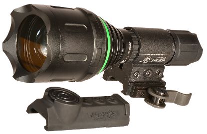 Picture of Aimshot Tz980gr Wireless Flashlight (Green) Matte Black 400 Lumens Green Led 