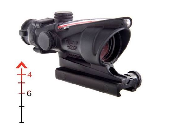 Picture of Acog 4X32 .223 Bac Chevron Red