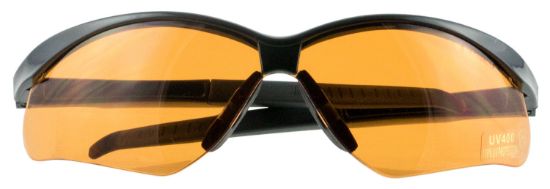 Picture of Walker's Gwpsglamb Sport Glasses Crosshair Adult Amber Lens Polycarbonate Black Frame 