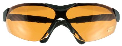 Picture of Walker's Gwpxsglamb Sport Glasses Elite Adult Amber Lens Polycarbonate Black Frame 