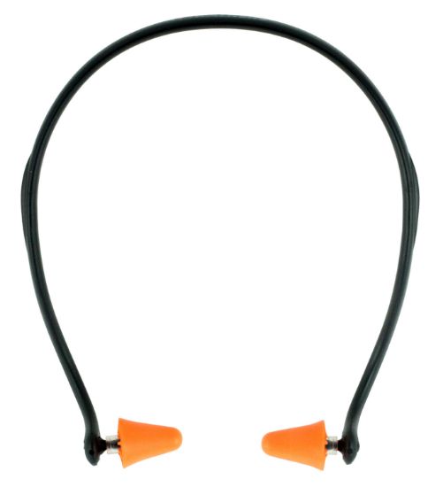 Picture of Walker's Gwpplgbnd Pro-Tek Ear Plug Band Foam, 25 Db, Behind The Neck Orange/Black Adult 