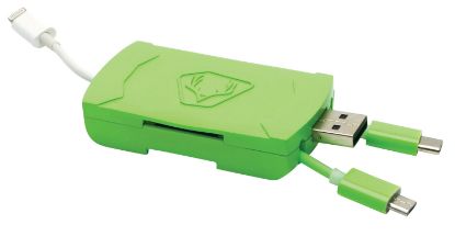 Picture of Hme Qmcr 4-In-1 Card Reader Green Android/Ios 