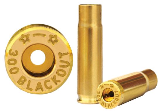 Picture of Starline Brass 300Blkeup100 Unprimed Cases 300 Blackout Rifle Brass 100 Per Bag 