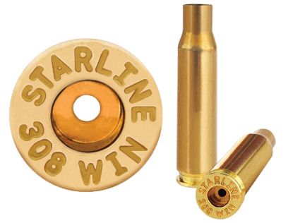 Picture of Starline Brass 308Wineup50 Unprimed Cases 7.62X51mm Nato Rifle Brass 50 Per Bag 