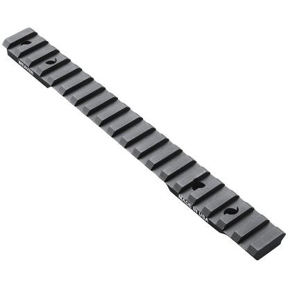 Picture of Weaver Mounts 99497 Multi-Slot Base Extended Black Anodized Aluminum Fits Savage Target Long Action 20 Moa 