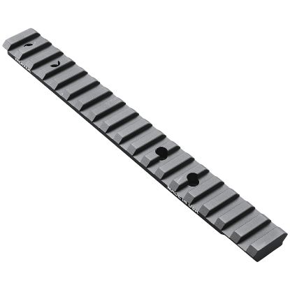 Picture of Weaver Mounts 99470 Multi-Slot Base Extended Black Anodized Aluminum Fits Tikka T3x Long Action 