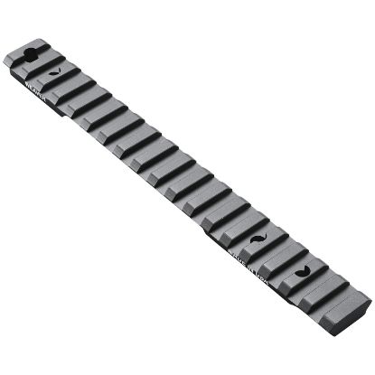 Picture of Weaver Mounts 99474 Multi-Slot Base Extended Black Anodized Aluminum Fits Mossberg Patriot Long Action 