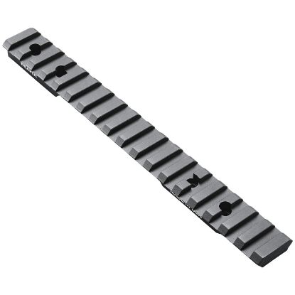 Picture of Weaver Mounts 99480 Multi-Slot Base Extended Black Anodized Aluminum Fits Winchester 70 Long Action 
