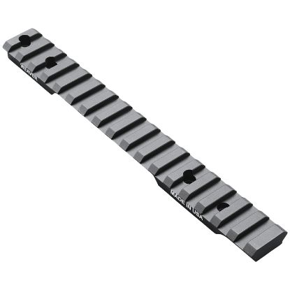 Picture of Weaver Mounts 99491 Multi-Slot Base Extended Black Anodized Aluminum Fits Savage 10/11/12/14/16 Short Action 