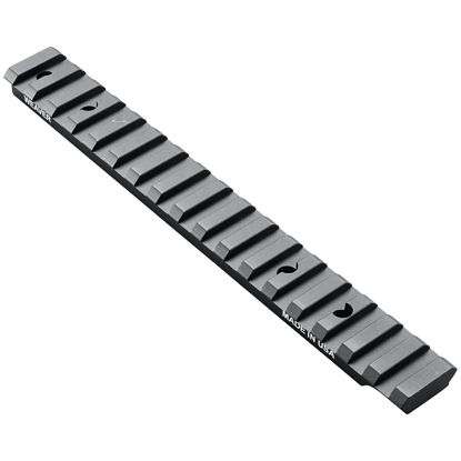 Picture of Weaver Mounts 99505 Multi-Slot Base Extended Black Anodized Aluminum Fits Remington 783 Long Action 