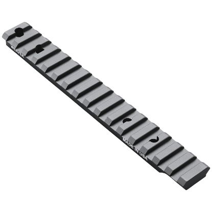 Picture of Weaver Mounts 99506 Multi-Slot Base Extended Black Anodized Aluminum Fits Remington 783 Short Action 