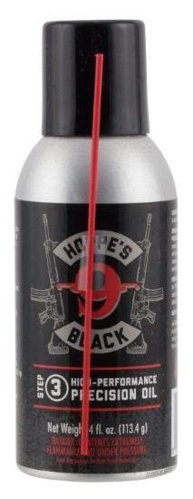 Picture of Hoppe's Hbl4a Black Precision Oil Lubricates And Protects Against Corrosion 4 Oz. Aerosol Can With Extension Tube 