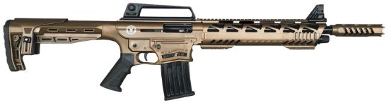 Picture of Silver Eagle Arms Se122tacb Se122 Tactical Bronze Cerakote 12 Gauge 20" 3" 5+1 