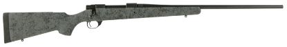 Picture of Howa Hhs62601 M1500 Hs Precision 270 Win 5+1 22" Barrel, Black Steel Receiver, Gray W/Black Webbing Hs Precision Synthetic Stock 